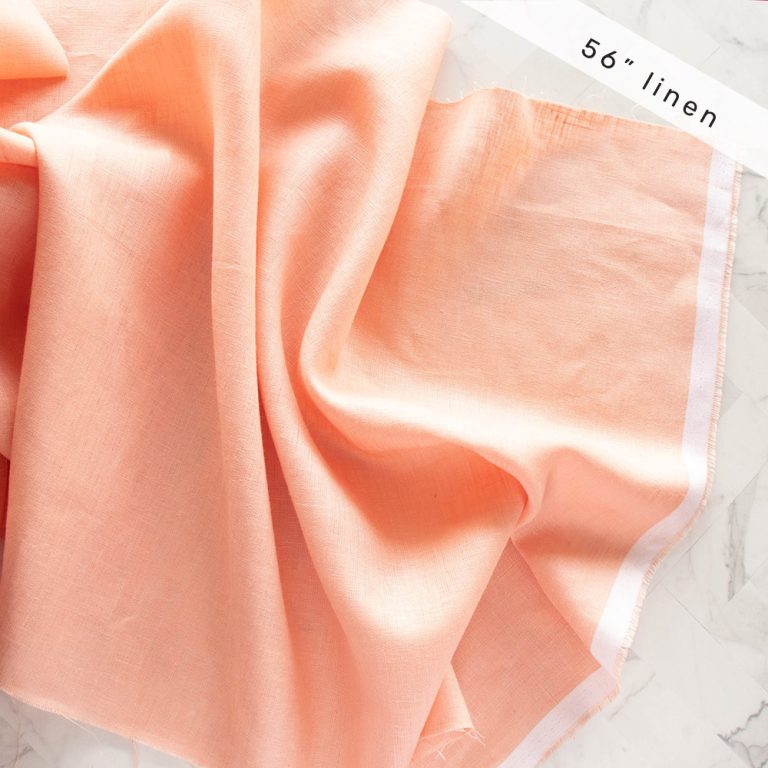 Blushing, Yarn-Dyed Linen