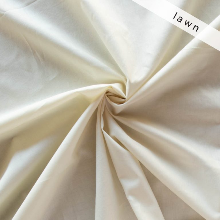 Cream Solid LAWN