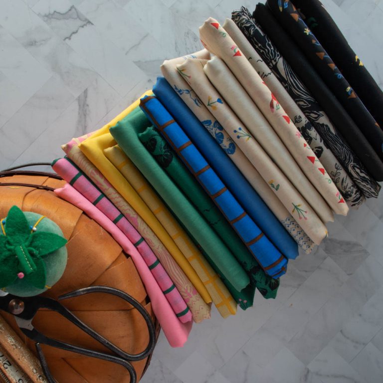 There Was A Fox Lawn FAT QUARTERS 19